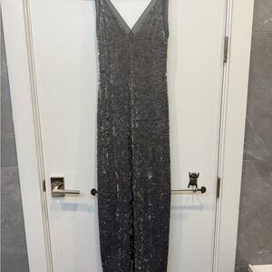 Free People Velvet Sleeveless Gown